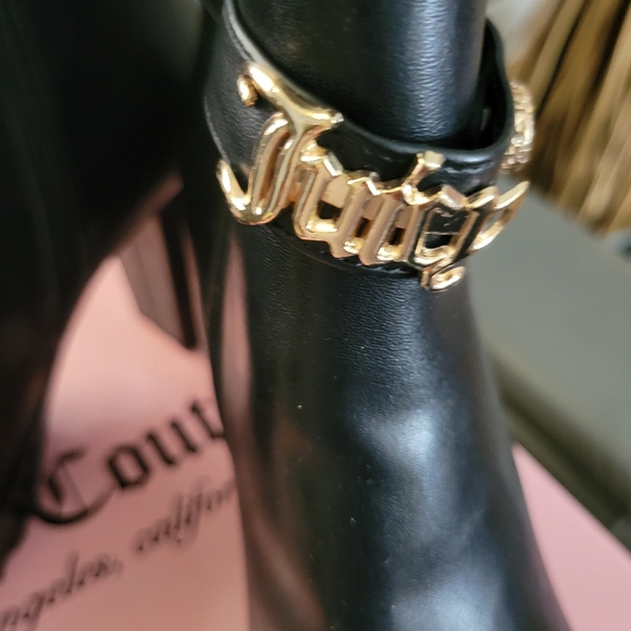 Juicy Couture Python Women's Block 3.5 Heel Ankle Boots.Sz 10.. - Picture 10 of 16